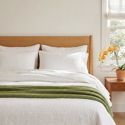 Channel Stitch Cotton Quilt Bedding Set
