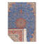 Light Blue Fine Hand Knotted Persian Silk & Wool Isfahan Rug -  8'9'' x 12'7''