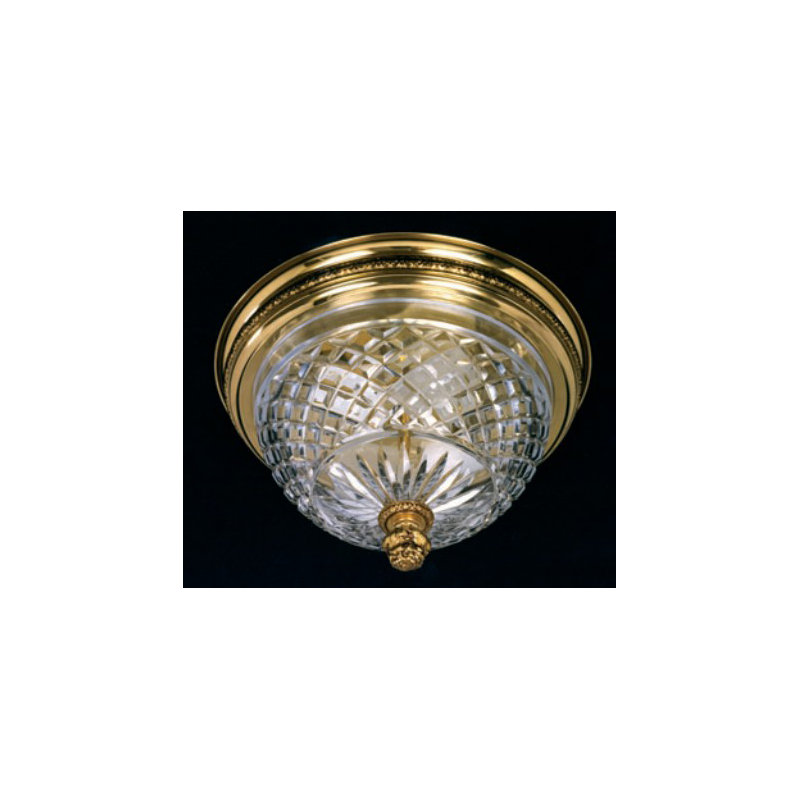 Beauvais Glass Flush Mount