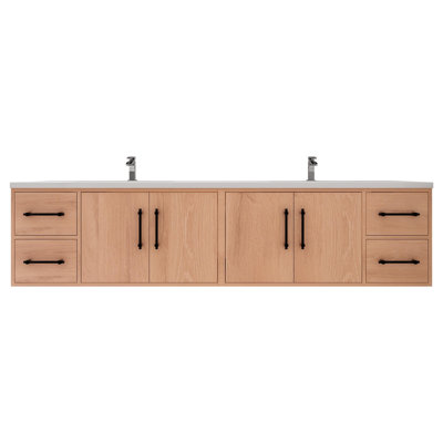 Victoria 83.5'' Single Bathroom Vanity with Acrylic Top