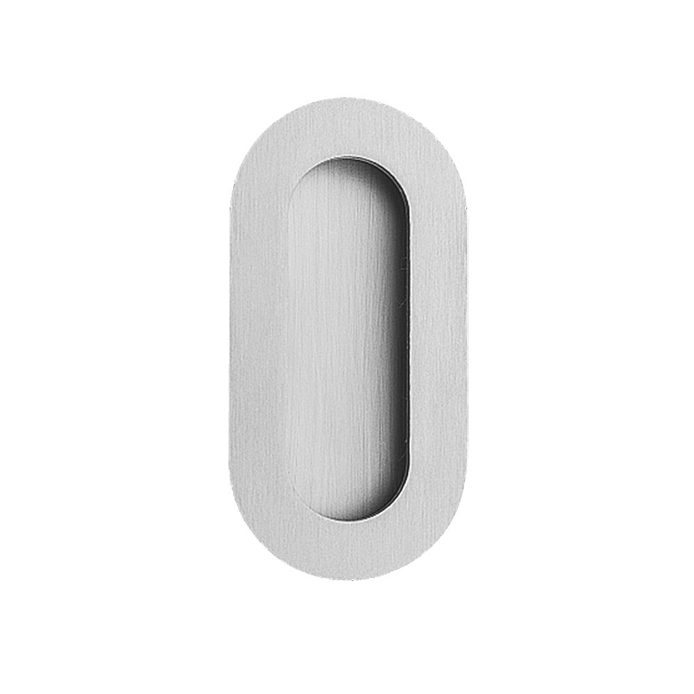 4.02" Oval Flush Pull Plate Linnea 