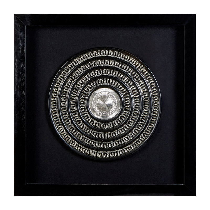 Abstract Wall Decor on Metal