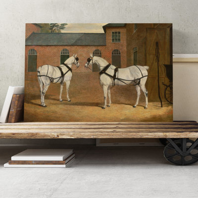 John Frederick Herring - Wrapped Canvas Painting