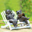 Hand Painted Animals Decorative Object
