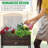 Rattan Appearance Raised Planter with Tool Storage Holder-1680998683