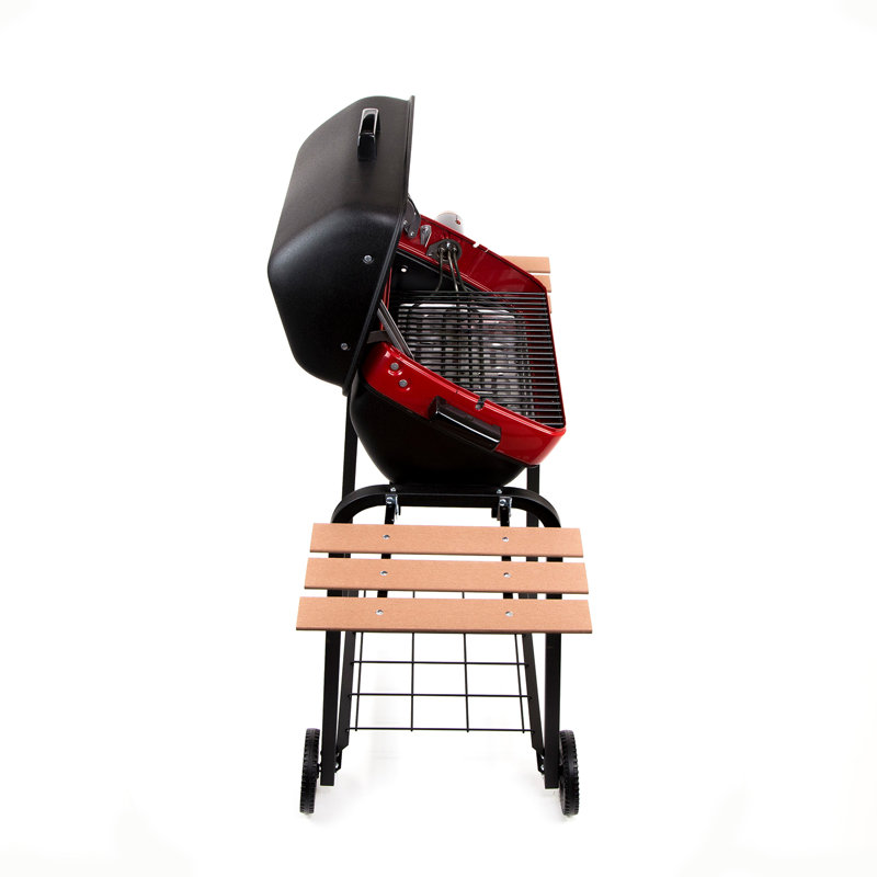 Americana Grills 21'' W x 43.5'' D Foldable Portable Single Burner Electric Grill