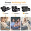 Causeuse inclinable électrique avec dossier rabattable, canapé-lit inclinable en velours avec éclairage à DEL, haut-parleur Bluetooth et rangement dissimulé-1450696372