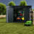 Durable Large Resin Sheds, Modern Black Grey Style For Versatile Storage