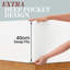 40 cm Soft Brushed Microfiber Extra Deep Fitted Sheet-1535707128-1535707133
