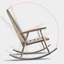 Chaise berçante Home Lazy Nap