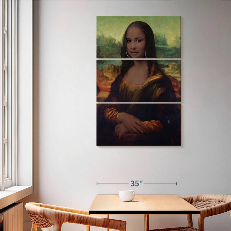 Leisha Nature Woman, 65" H x 42" W