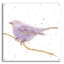 Art mural en verre «Gilded Bird 1 Lavender» par Shirley Novak-1252252981