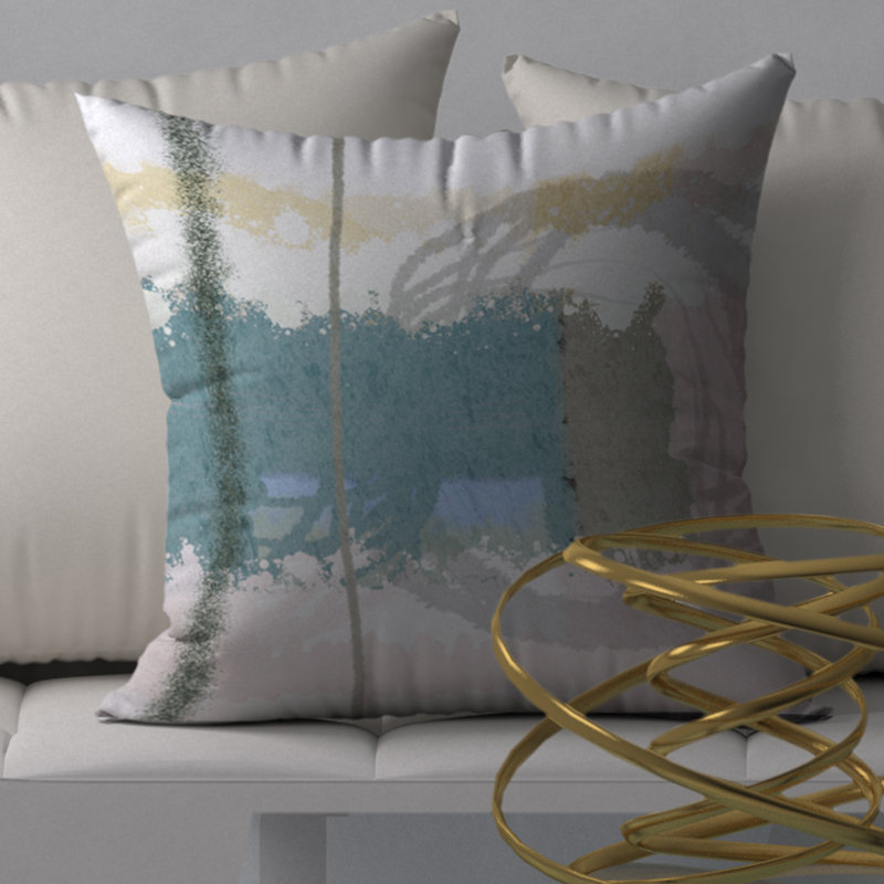 Housse de coussin décorative carrée supersonique, 20 po X 20 po