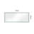 72 X 30 Inch LED Bathroom Mirror With Front And Backlight, Wall Mounted Vanity Mirror, Antifog, Memory, 3 Colors, Stepless Dimmable-1798165358