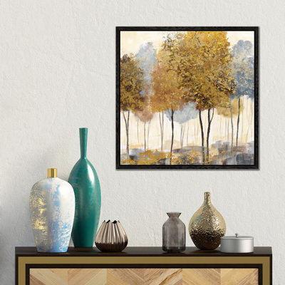 Metallic Forest II by Nan - Wrapped Canvas Print