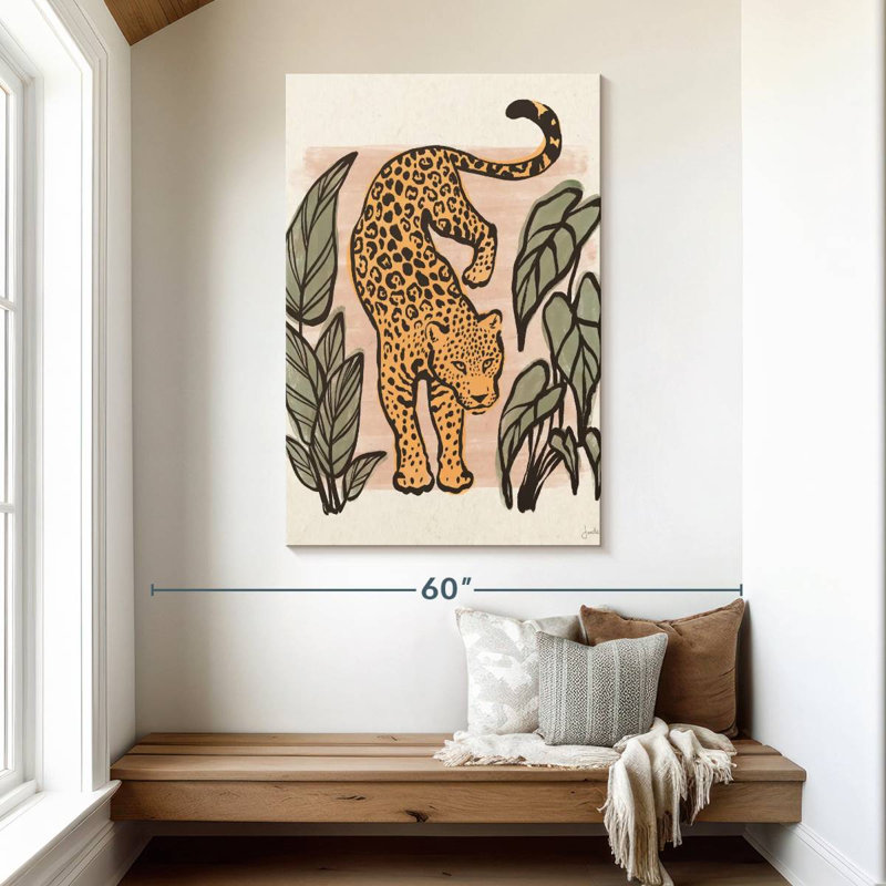 Brampt Jungle Cats I, 48" H x 32" W