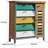 19 Pair Shoe Storage Cabinet