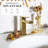 Single-handle Bathroom Faucet with Drain Assembly-64093323