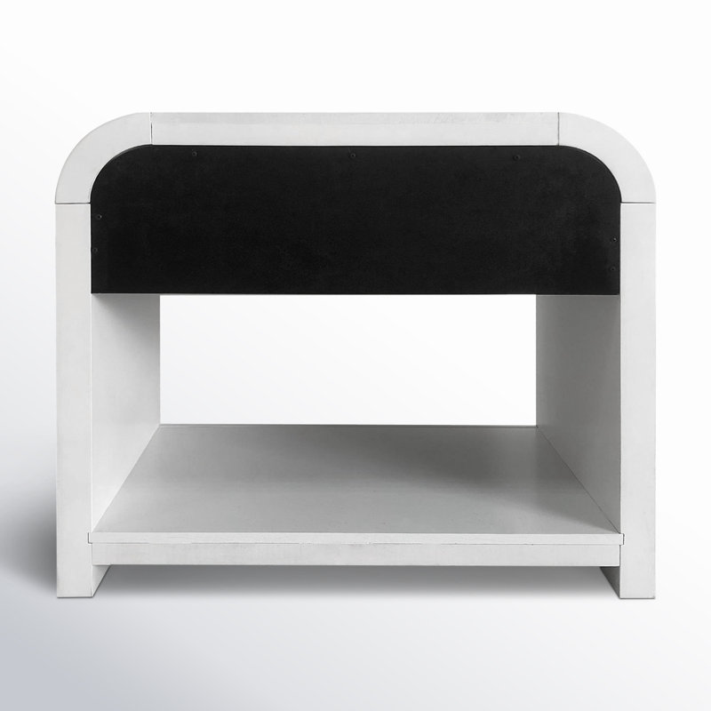 Liabella 1 - Drawer Nightstand, White