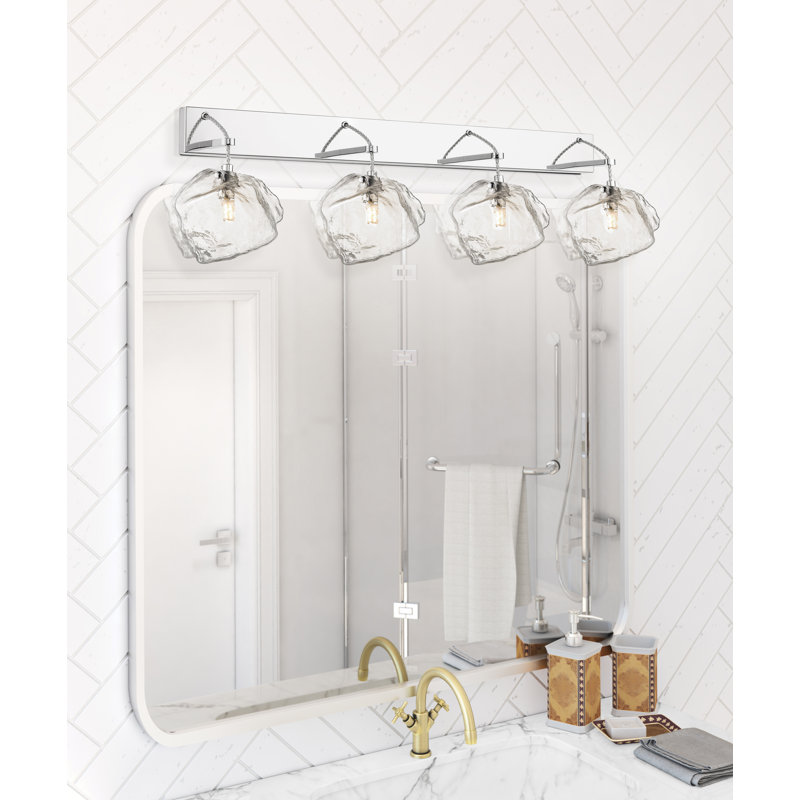 Éclairage pour salle de bain 4 lumières Mcgoldrick
