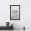 «Lester» Funky Owl Portrait II, reproduction encadrée-1431112002