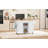 Jaye 51.7" Kitchen Island on Wheels with Storage Cabinet with Drop Leaf Countertop-1750206909