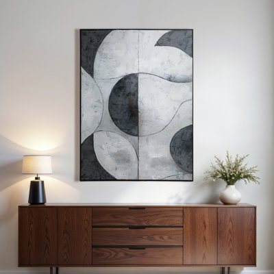 36X48 Samirah Handpainted Wall Art