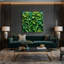 Art mural sur toile botanique vert persil-601590882