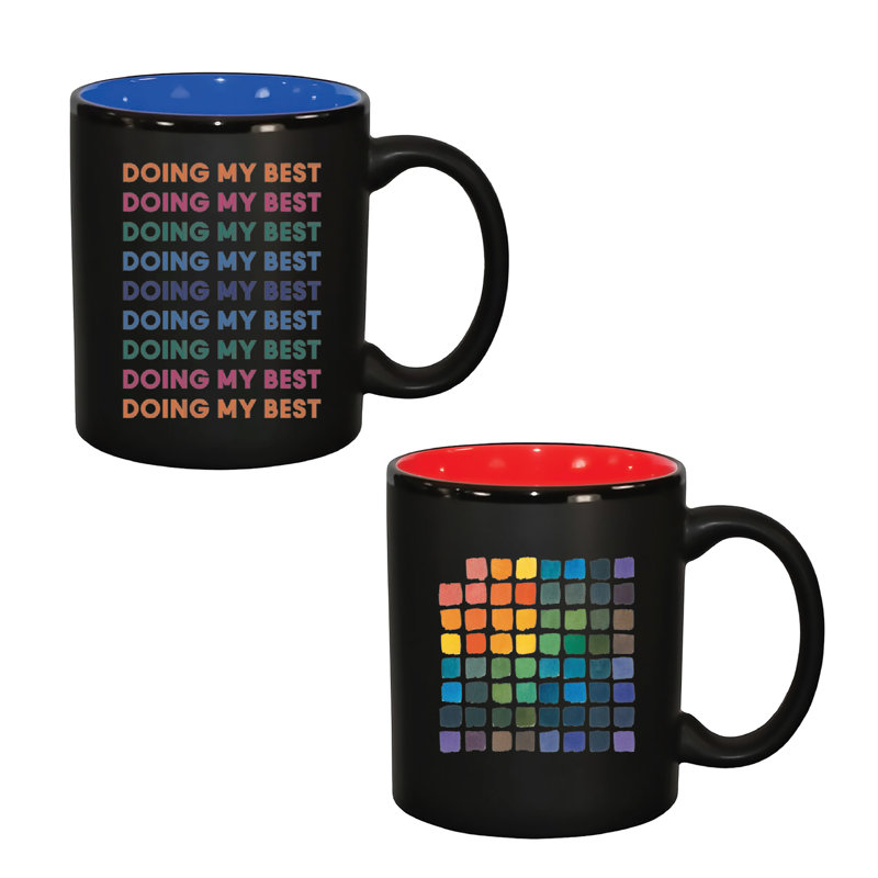 Ensemble de grandes tasses 11 oz