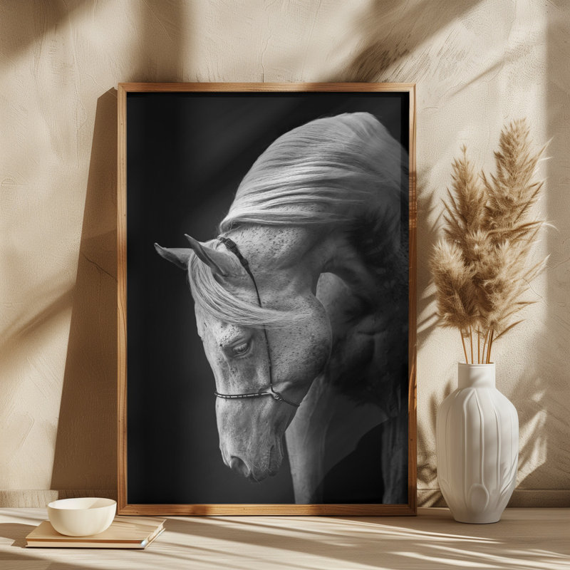 stallion, 91.44 cm H x 60.96 cm W