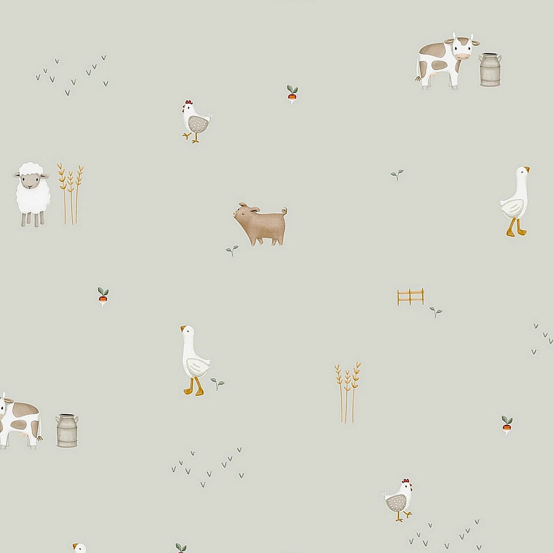 Little Farm Wallpaper