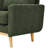 Brooklington 67.7" Square Arm Loveseat with Wooden Legs (Legs Tone May Vary)-1393637128