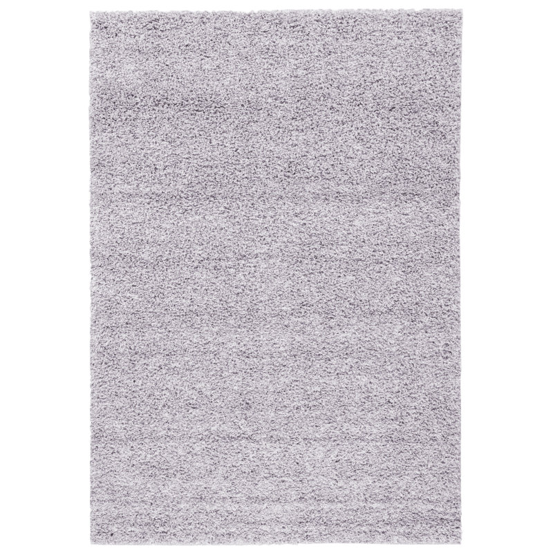 Roda Solid Colour Shag Area Rug, Rectangle 60 x 110cm