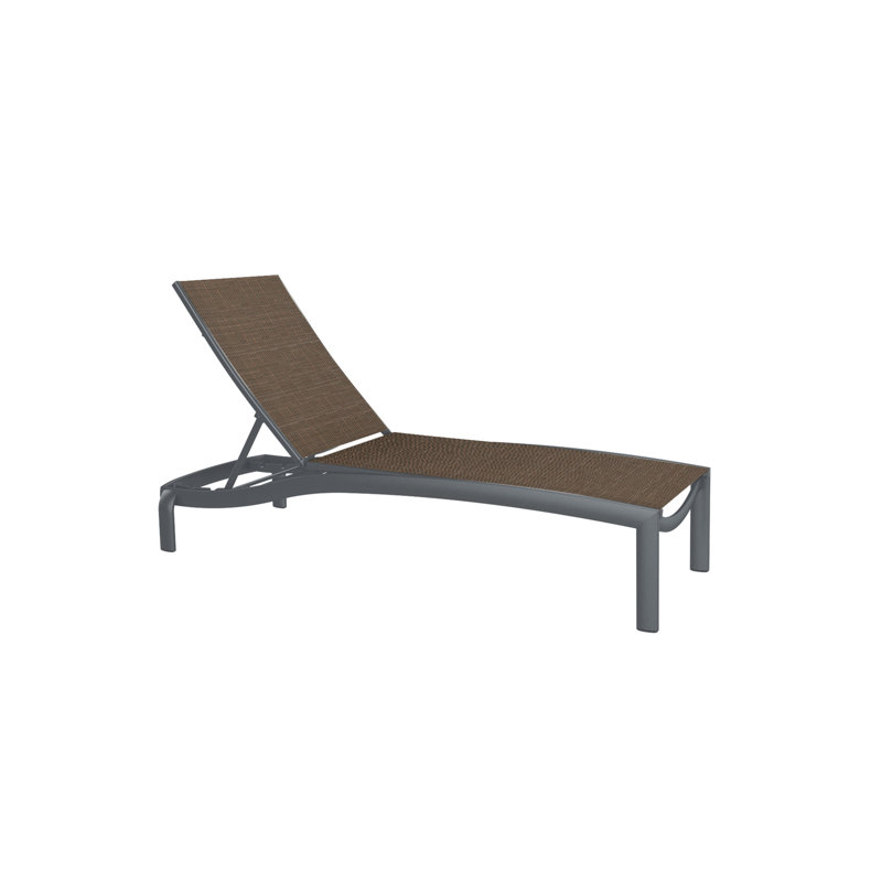 Kor Outdoor Chaise Lounge, Mia II, Graphite