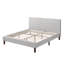 Lit plateforme tapissier capitonné à profil bas Rajneet-1998578360-1927561043