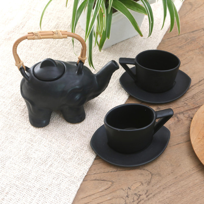 Dakota Fields Rapids 6oz. Solid Colour Teapot