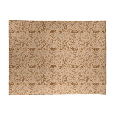 Chenille Floral Indoor Rug