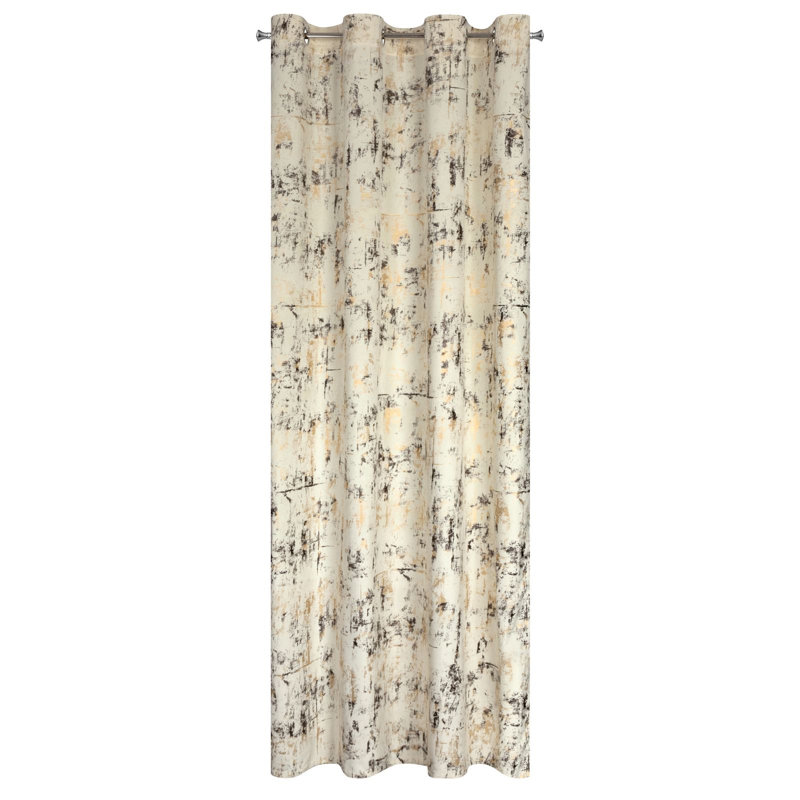 Fortescue Eyelet Blackout Curtain, Cream