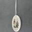 Eel Alice In Wonderland Circle Shaped Ceramic Ornament Bauble