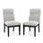 Airion 20.5 " H Tufted Upholstered Solid Wood Side Chair