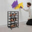 Support de rangement de peinture, chariot de rangement de peinture, organisateur de bouteille de peinture-119608998