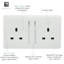 Trendi Switch 2 Gang Long Switched Plug Socket-86175282