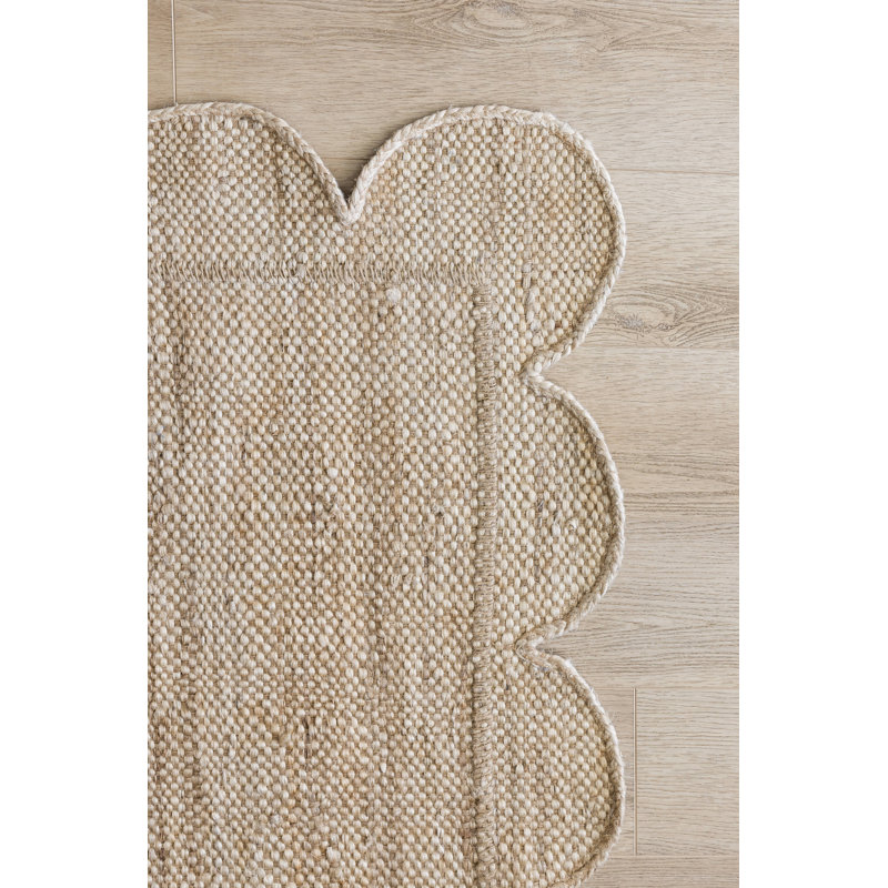 Pure Salt By Momeni Parikia Hand Woven Jute Natural Area Rug 8' X 11', Round 6'