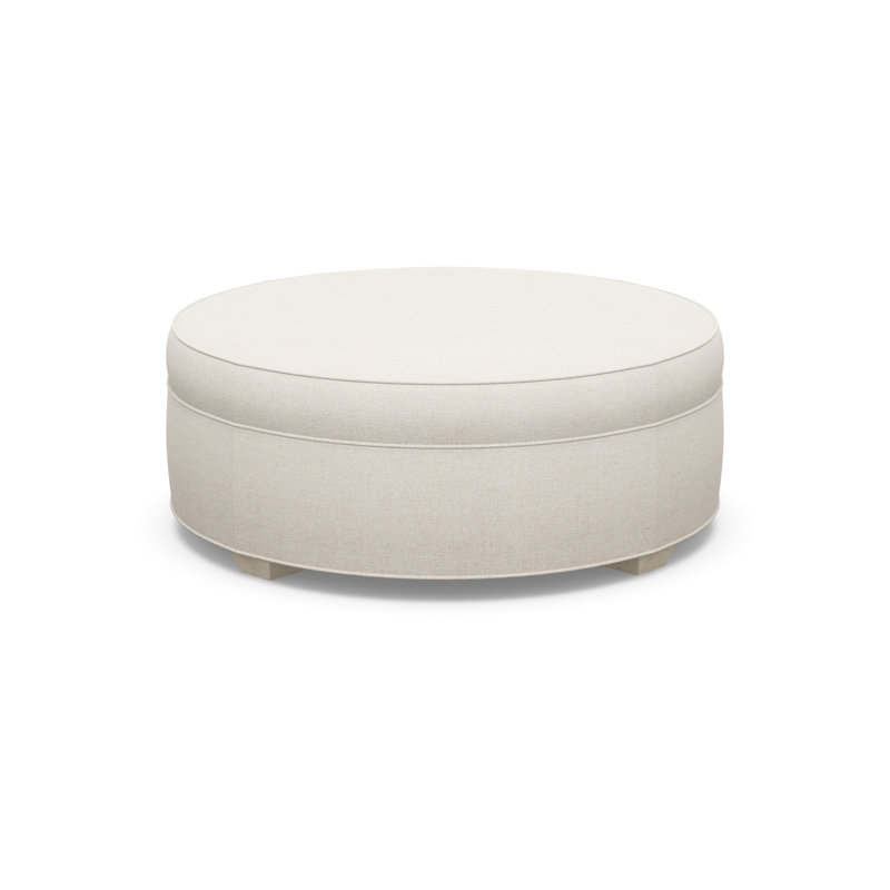 Round Ottoman, 5246-70, Sandstone