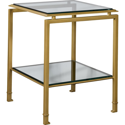 Glass End Table