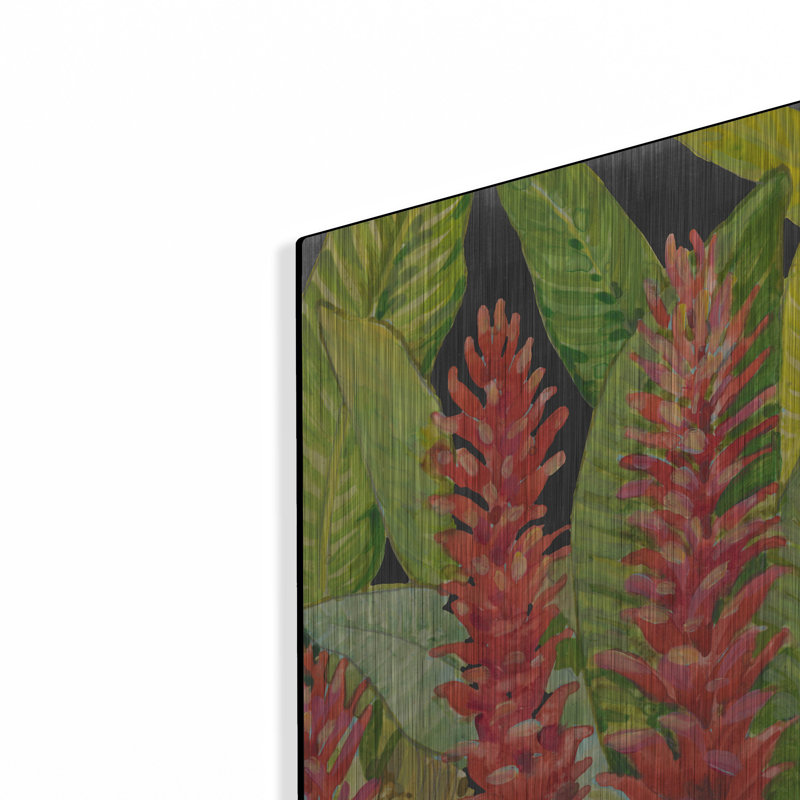 «Bay Tropical Home ™» par Tim O'Toole, art mural en métal Bay Isle Home ™, H 24 po x l 16 po