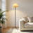 Lea 62" Modern LED Floor Lamp With Color Temperature Adjustable Bulb
