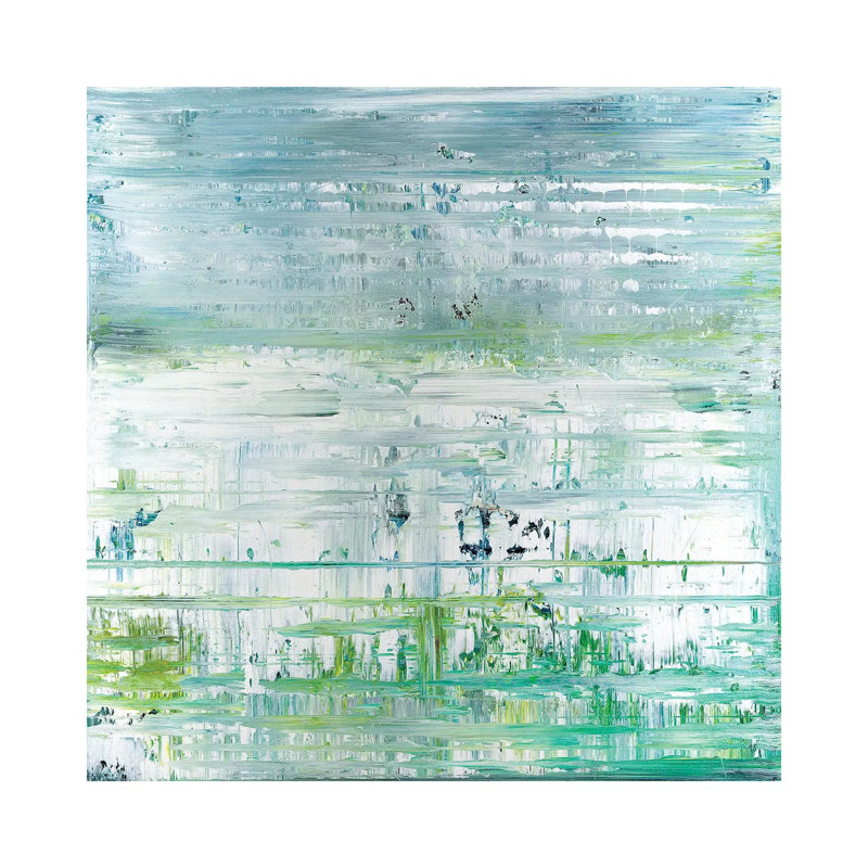 New Life Sprouting by Radek Smach - Painting on Canvas, 45.72 cm H x 45.72 cm W x 3.175 cm D, Wrapped Canvas