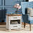 Scarlett 2-Drawer Solid and Manufactured Wood Nightstand with Solid Wood Legs-1282165864-1341810589