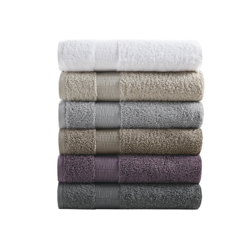 Luxurious 100% Egyptian Cotton 6-Piece Towel Set